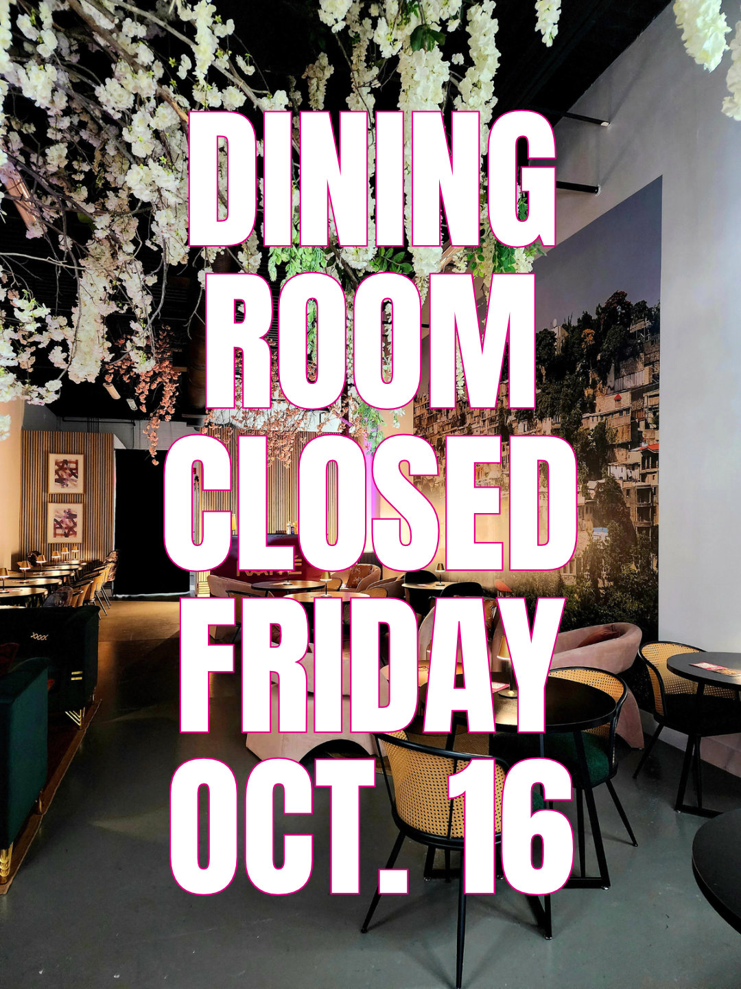 Closed to the Public PRIVATE EVENT