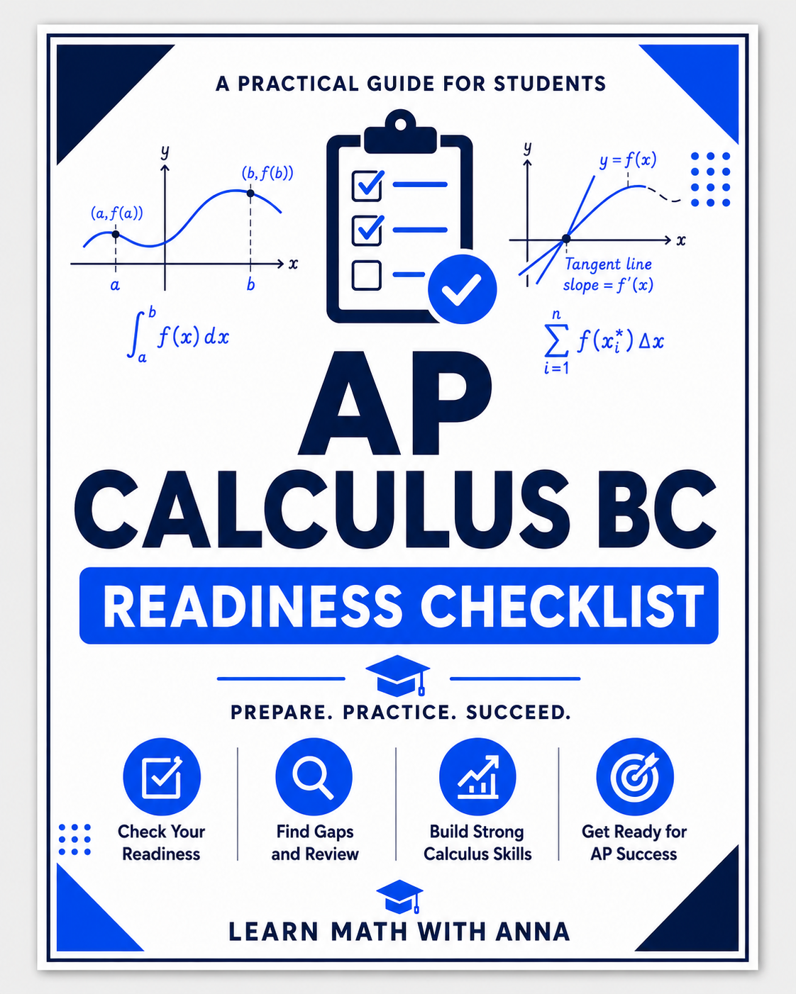 AP Calculus BC Readiness Checklist