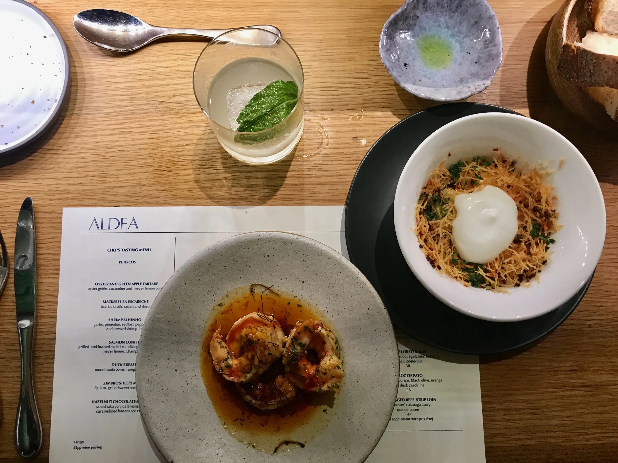 aldea portuguese restaurant