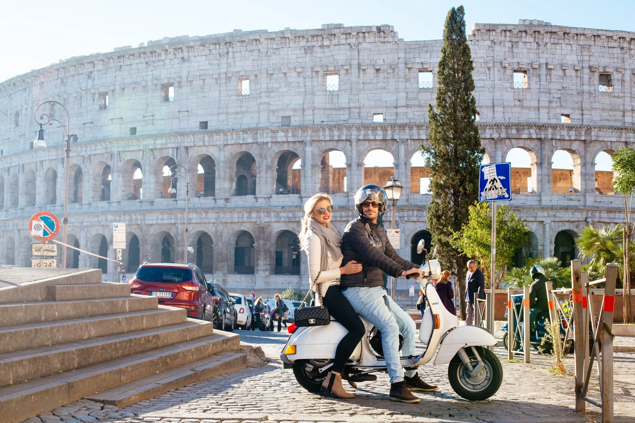 vespa italy rome