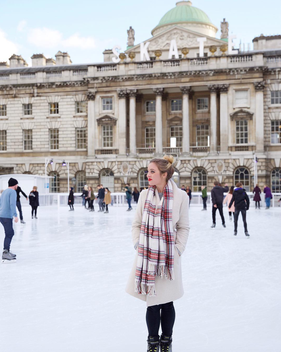 somerset house ice skating london christmas
