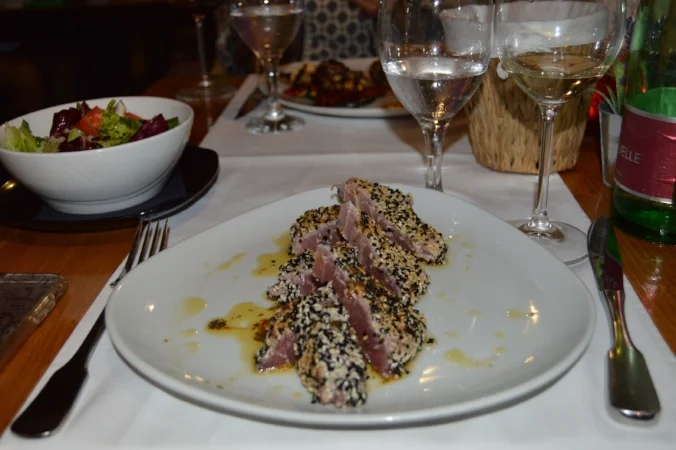 marco polo restaurant dubrovnik croatia tuna