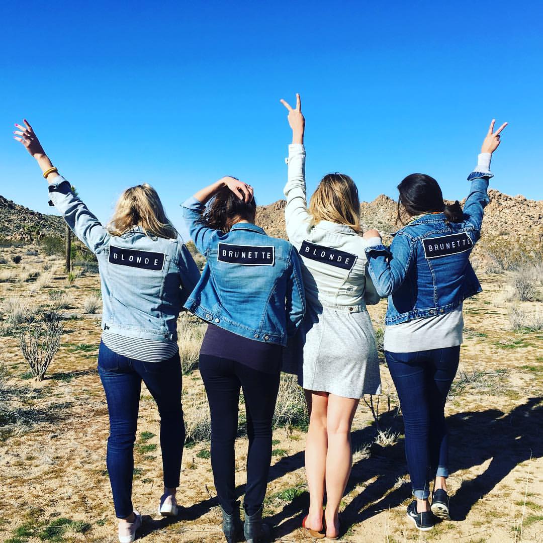 JACKET PATCH: DOXAHLOGY, SWING DRESS: LOU &amp; GREY, PHOTO BY SARAH CATHERINE DESIGNS