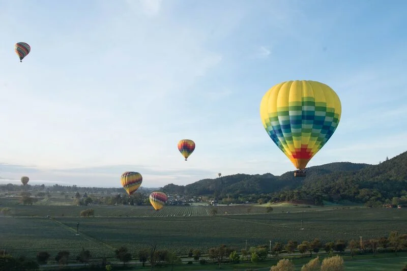 napa hot air balloon ride