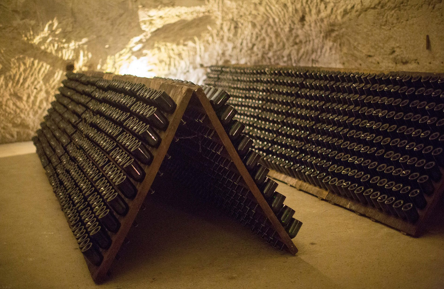 champagne tattinger cellars reims france