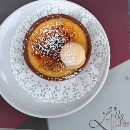 creme brulee l'apostrophe reims france