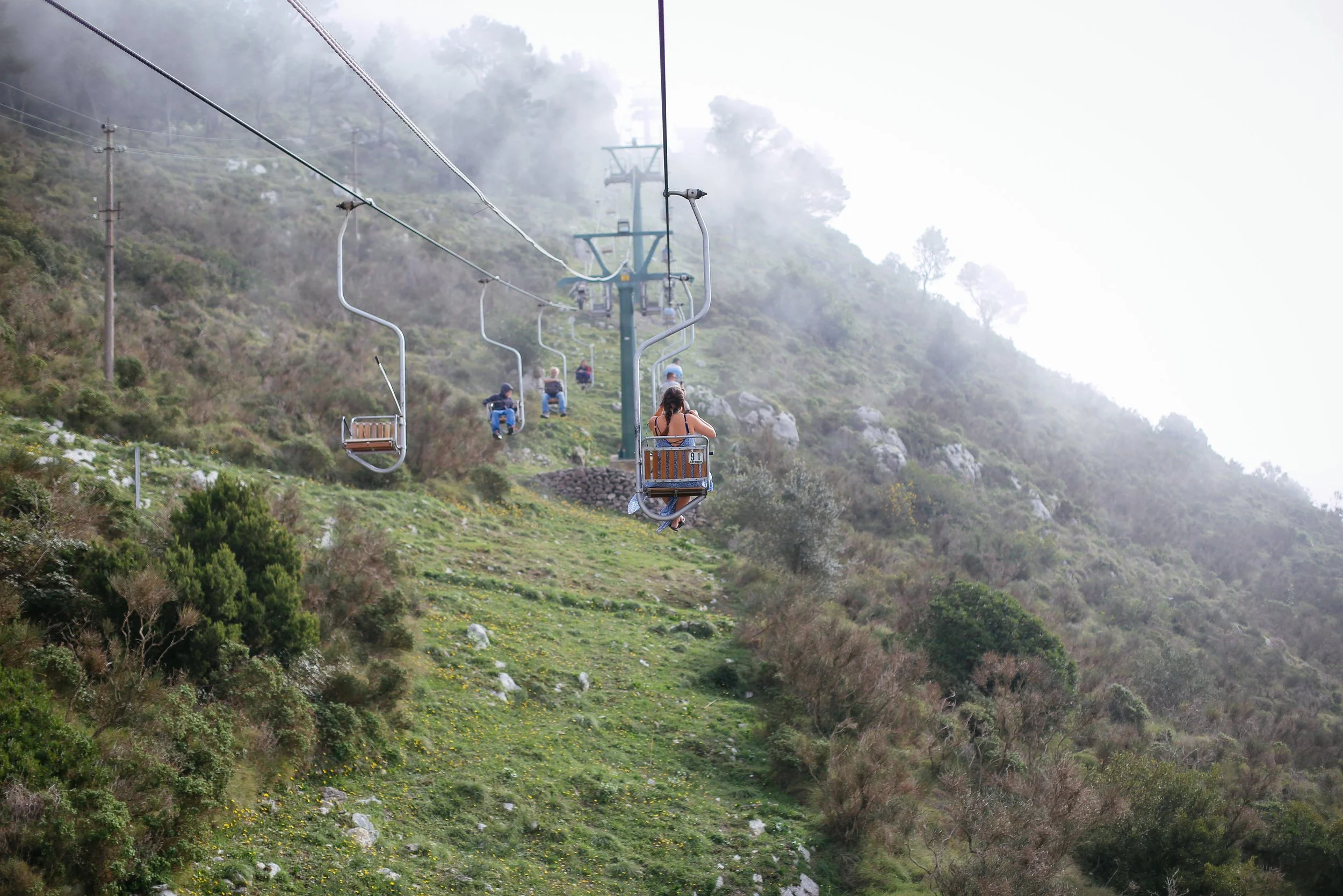 chair lift capri italy