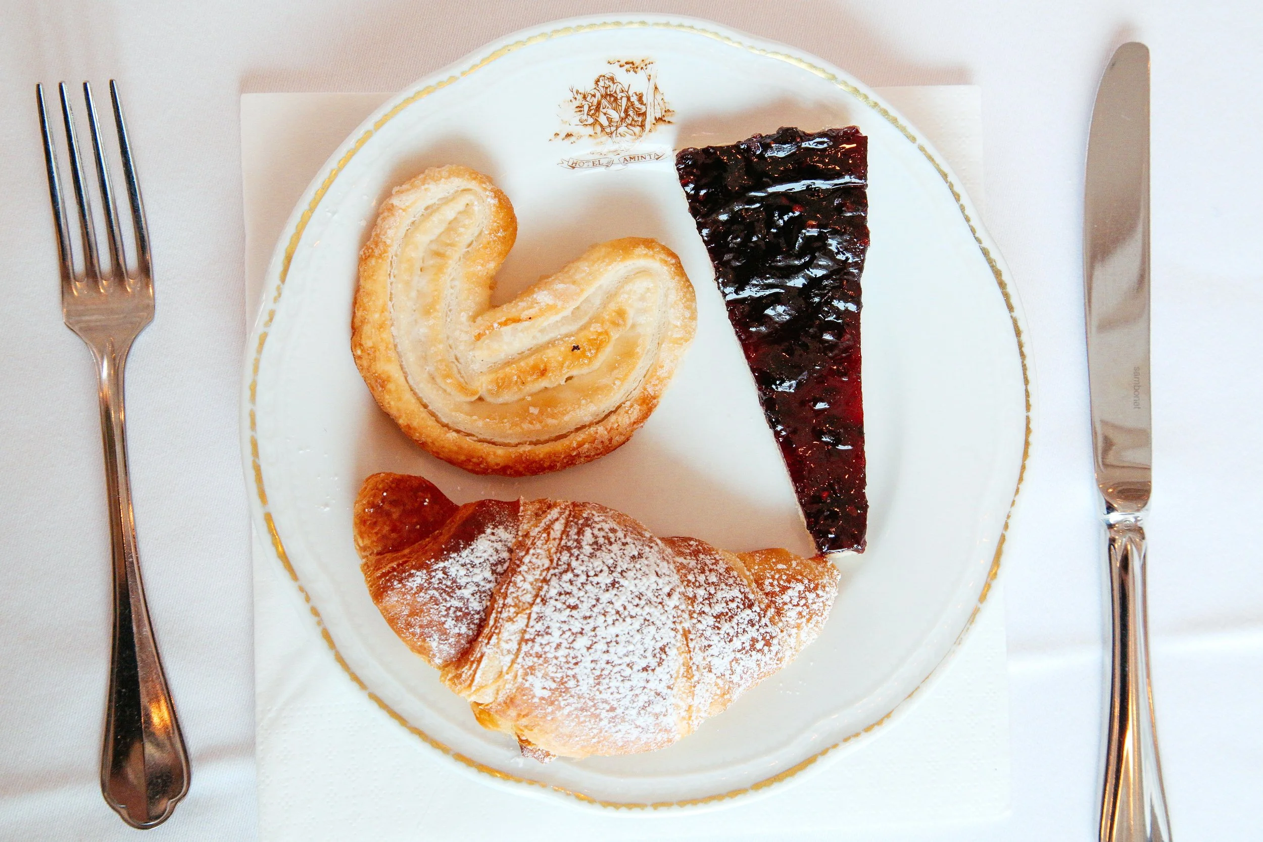 breakfast at grand aminta hotel sorrento italy