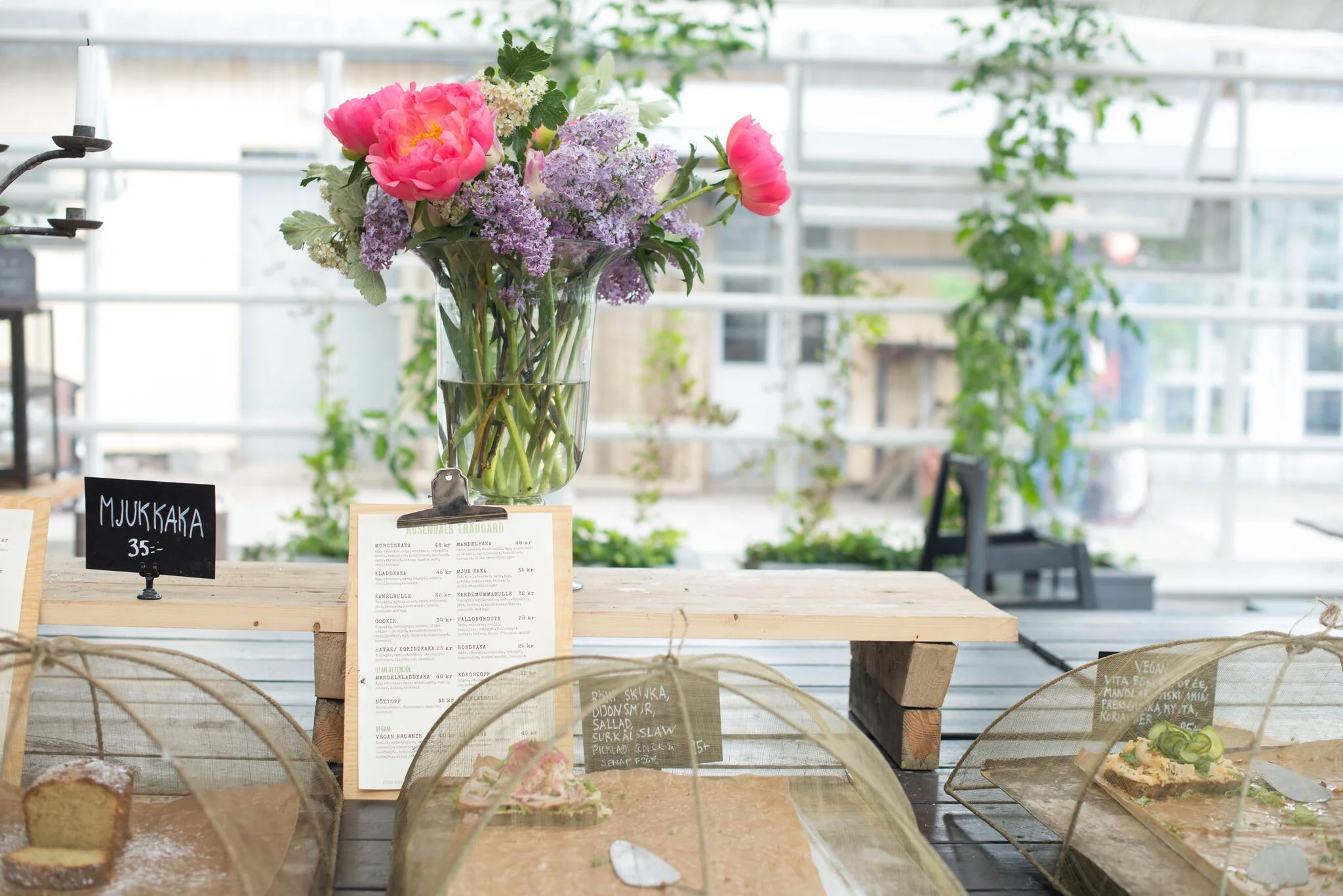 Rosendals Trädgård lunch stockholm