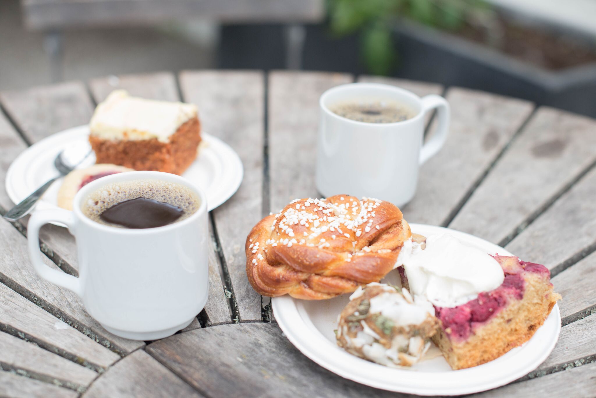 Rosendals Trädgård fika stockholm