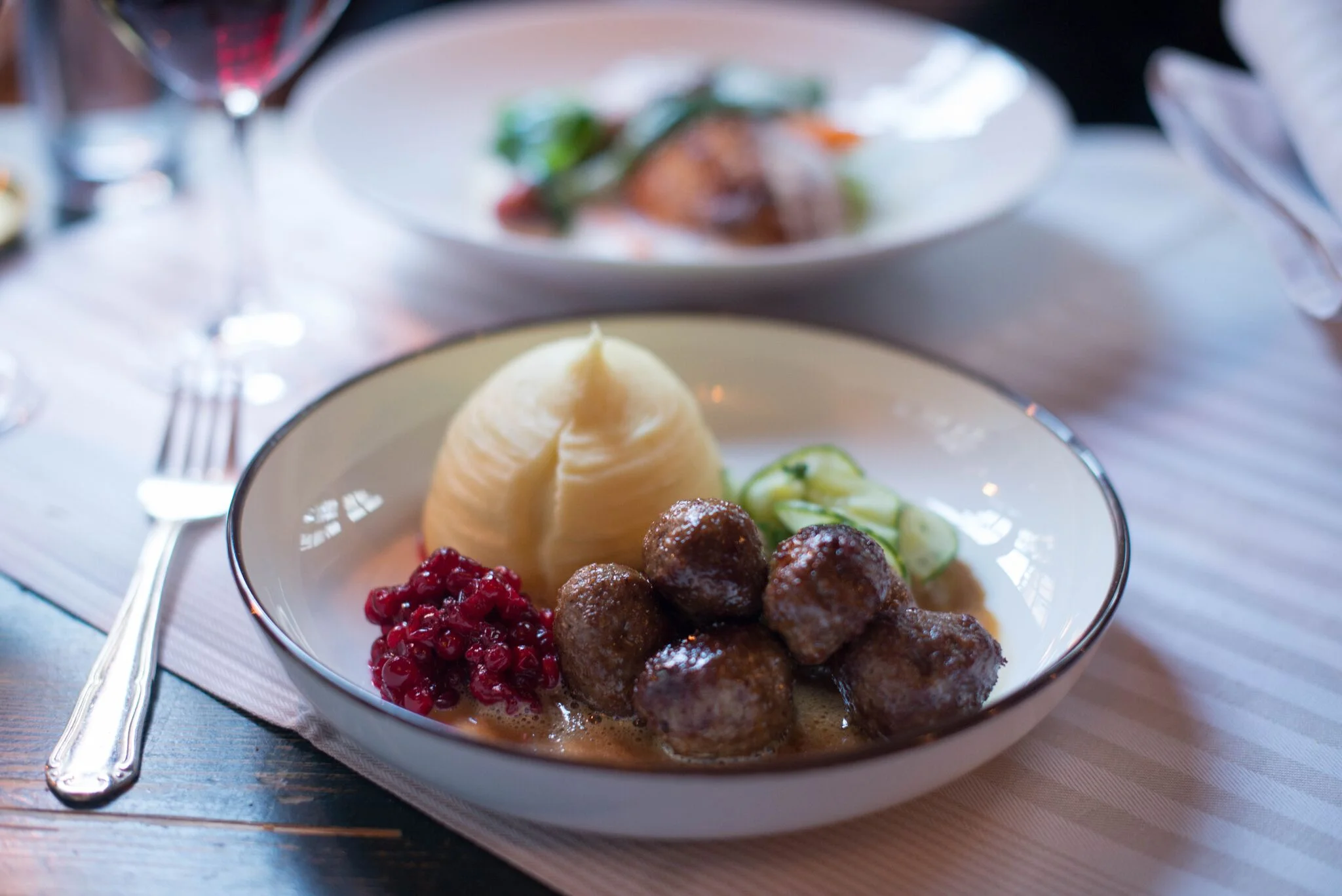 swedish meatballs Den Gyldene Freden