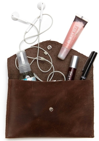 LIVE FASHIONABLE LEATHER POUCH