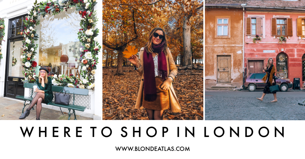 WHERE TO SHOP IN LONDON