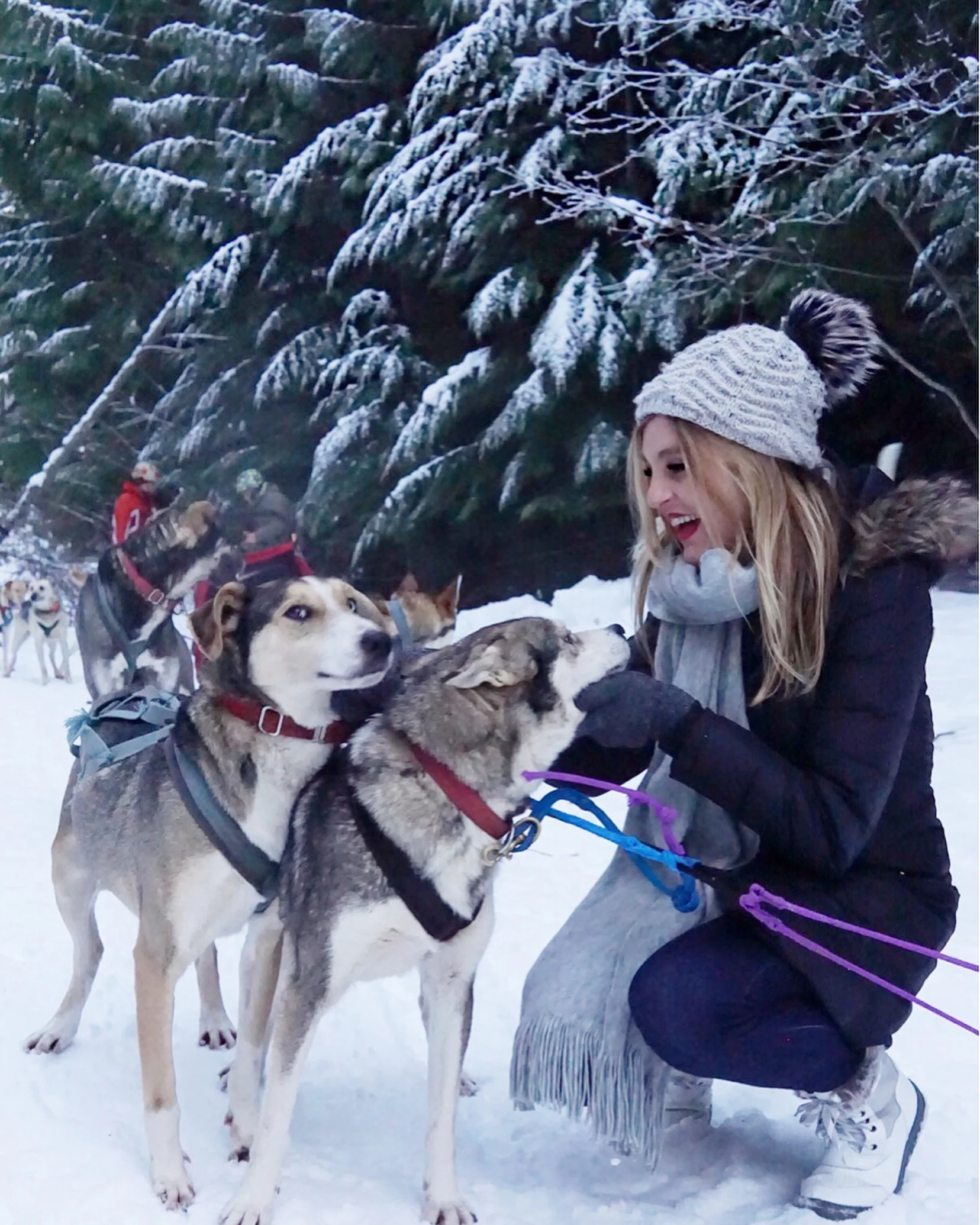 SNOWBOOTS: TARGET, COAT: MICHAEL KORS, SCARF: NORDSTROM, HAT: NORDSTROM