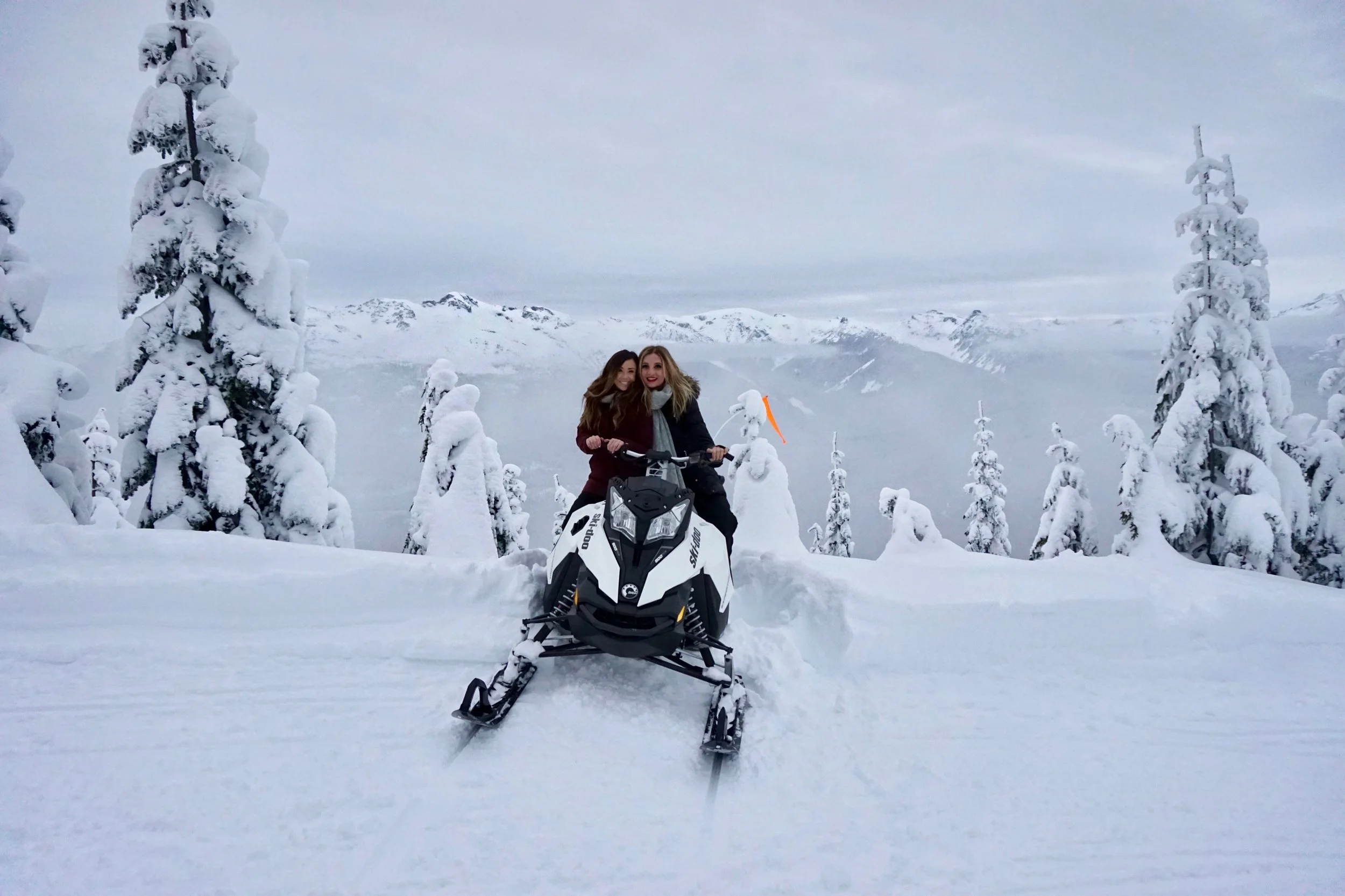 snow mobiling whistler canada