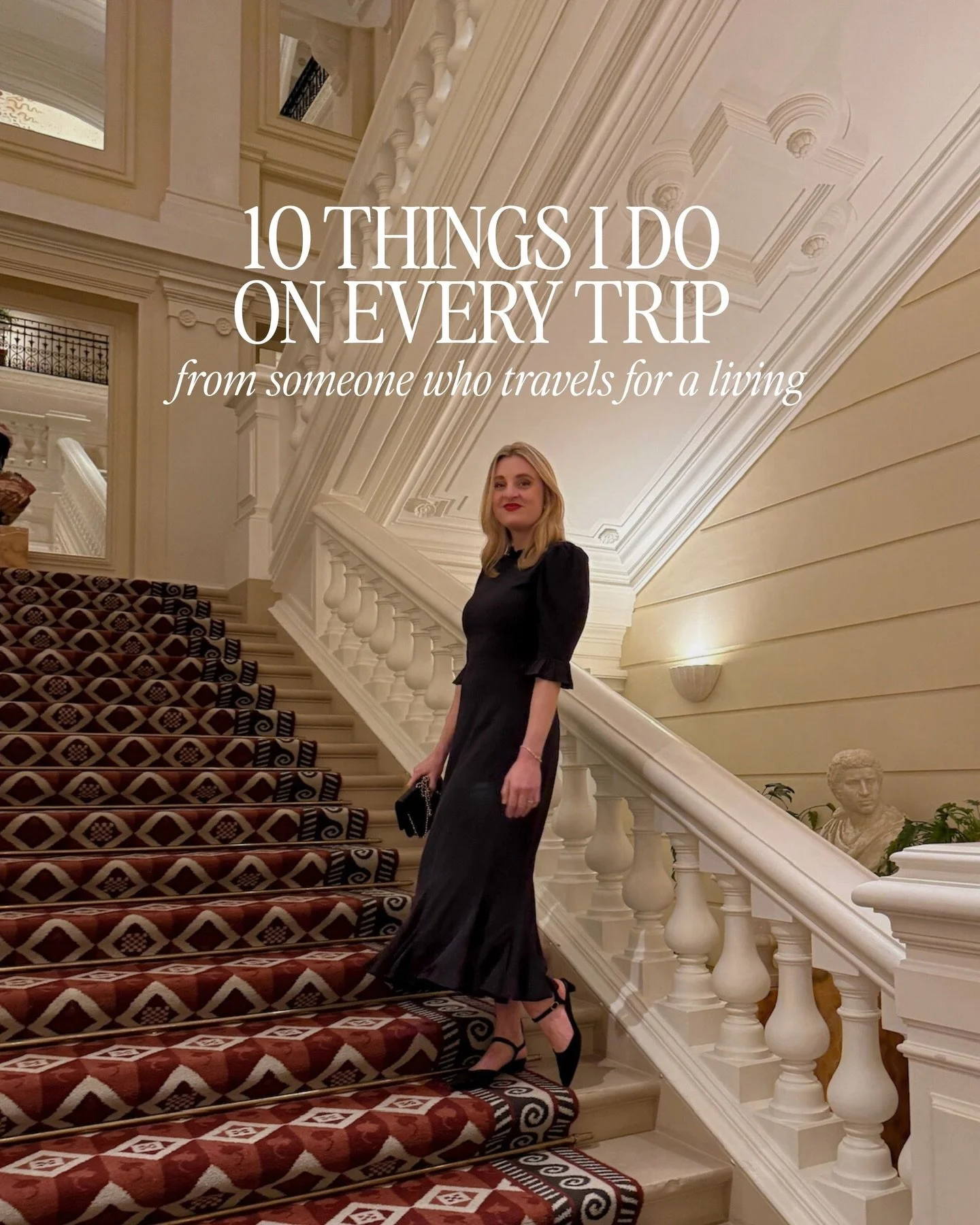 Here are a few things I do on every trip now that I travel for a living. None of this is groundbreaking, but these are the things that make a trip feel calmer, easier, and a little more like myself.
 
1. I unpack immediately
2. Google Maps is ready t