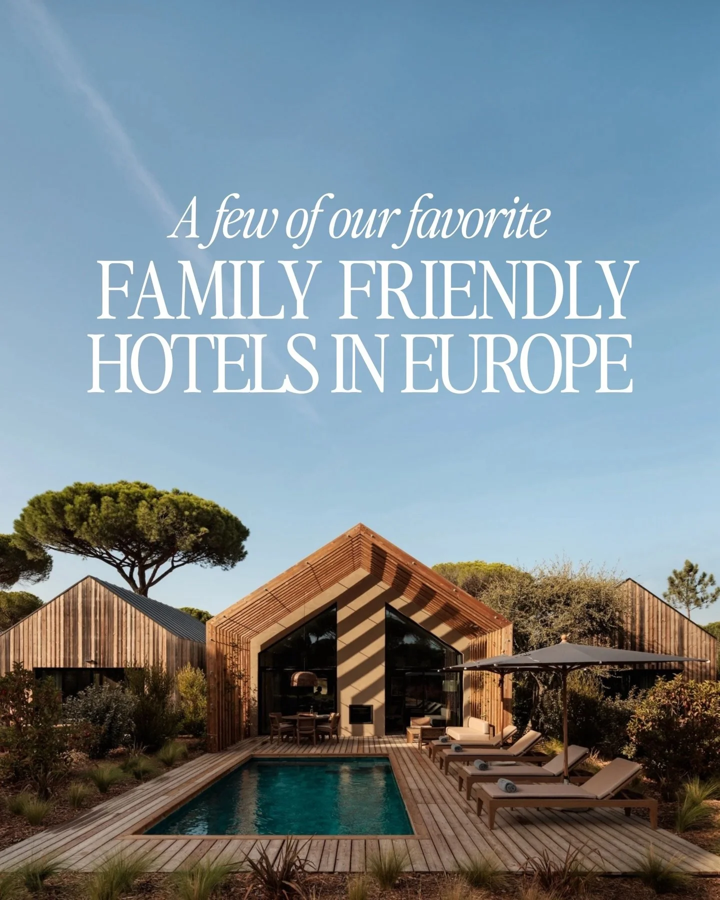 Family friendly does not have to mean sacrificing on the hotel&hellip;and we have the receipts to prove it.
Every property on this list comes Atlas and client approved: real feedback from real families. Places with excellent children&rsquo;s programm