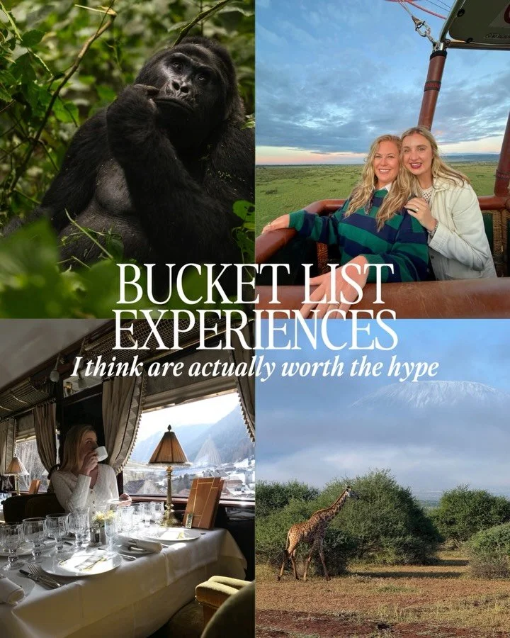 I&rsquo;ve been lucky enough to tick off a few big travel bucket list moments over the years, including some just in the last few months, and these are the ones that have absolutely lived up to the hype.

✨ A kimono experience in Japan
✨ Cruising the