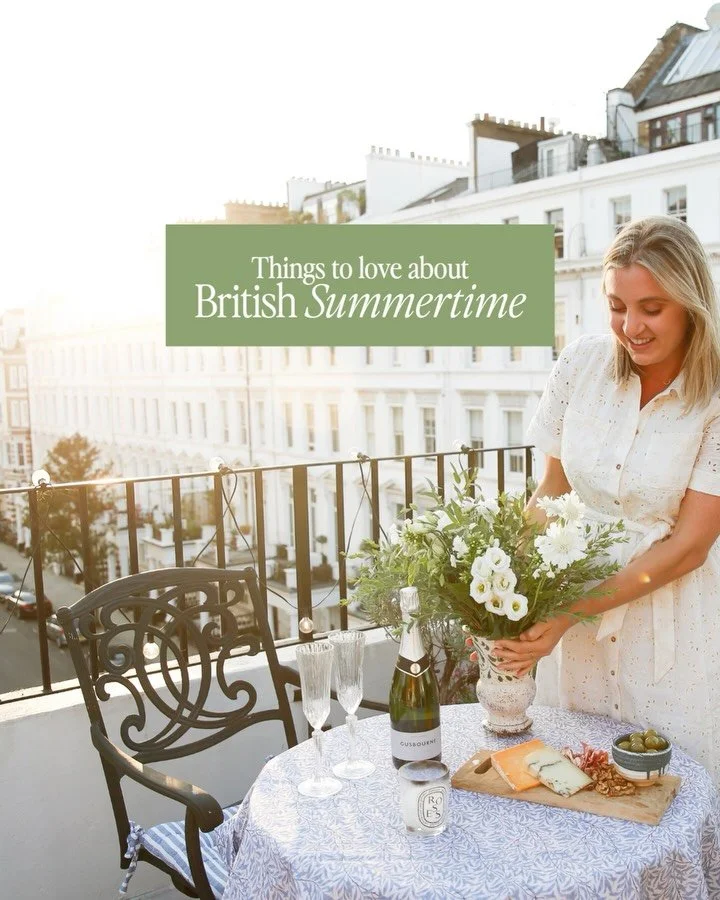 After six years of living here, I still think summer in the city is one of the best versions of London.

It&rsquo;s not always hot. It&rsquo;s not always predictable. But in so many ways, British summertime is impossible to top!

A few of the things 