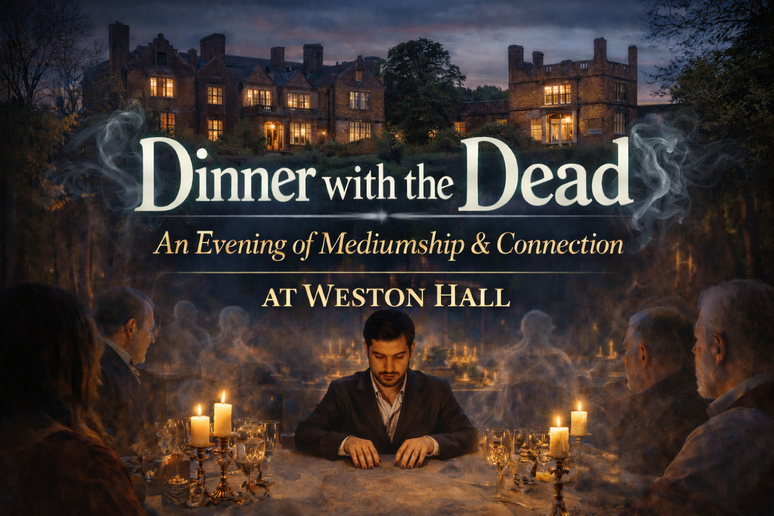 Dinner with the Dead: An Evening of Mediumship &amp; Connection at Weston Hall