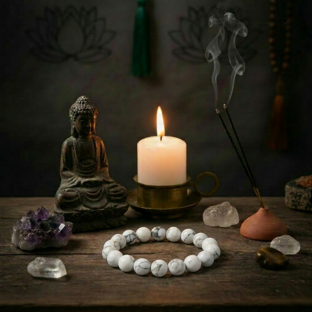 Howlite Stillness Bracelet