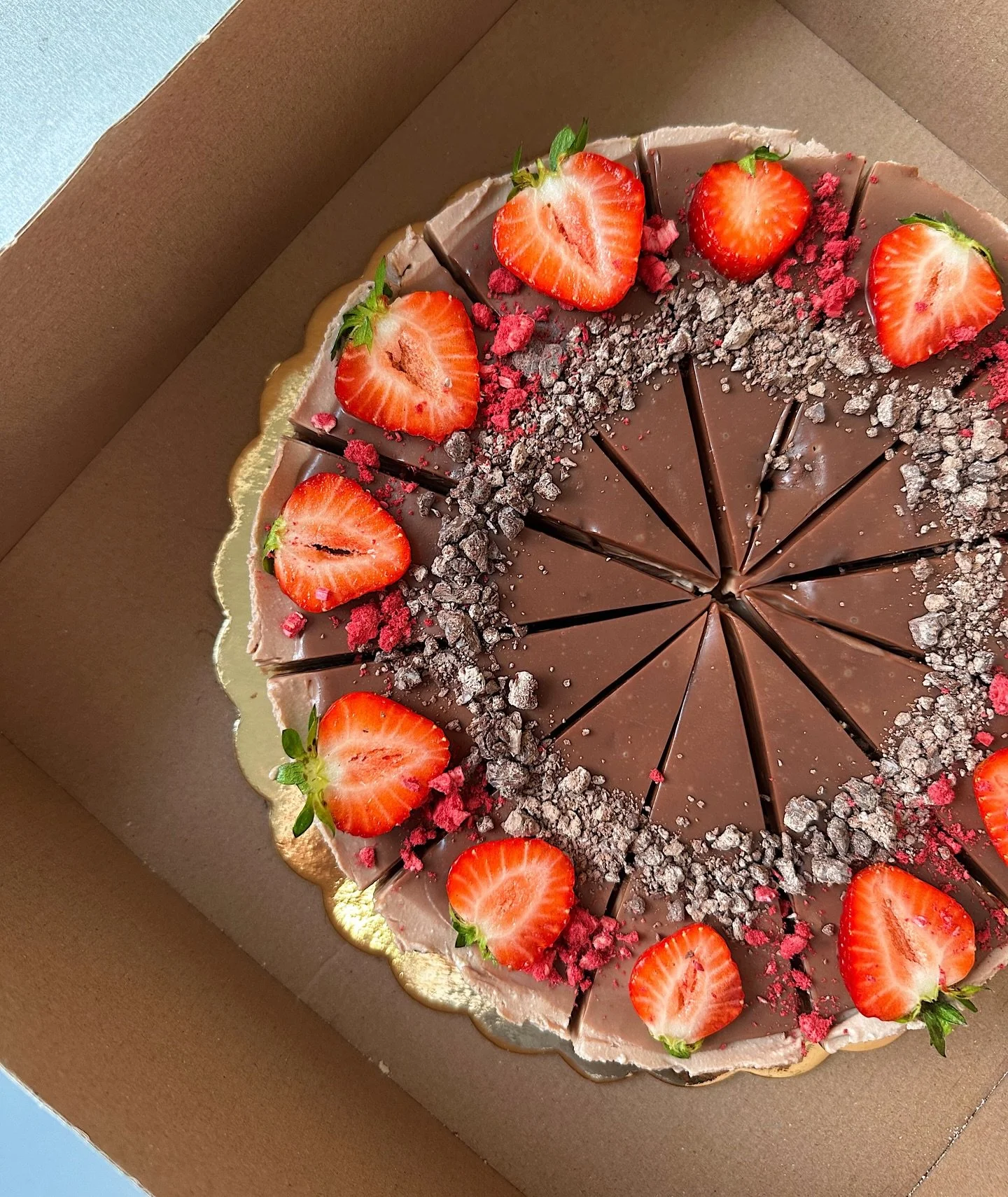 🍓🍫Čokol&aacute;da &amp; jahody - o tejto kombin&aacute;cii sa ano baviť nemus&iacute;me 🤤. A v tomto č&iacute;zkejku&hellip; to je presne to čo do dne&scaron;n&eacute;ho počasia potrebuje&scaron; 🥵☀️.