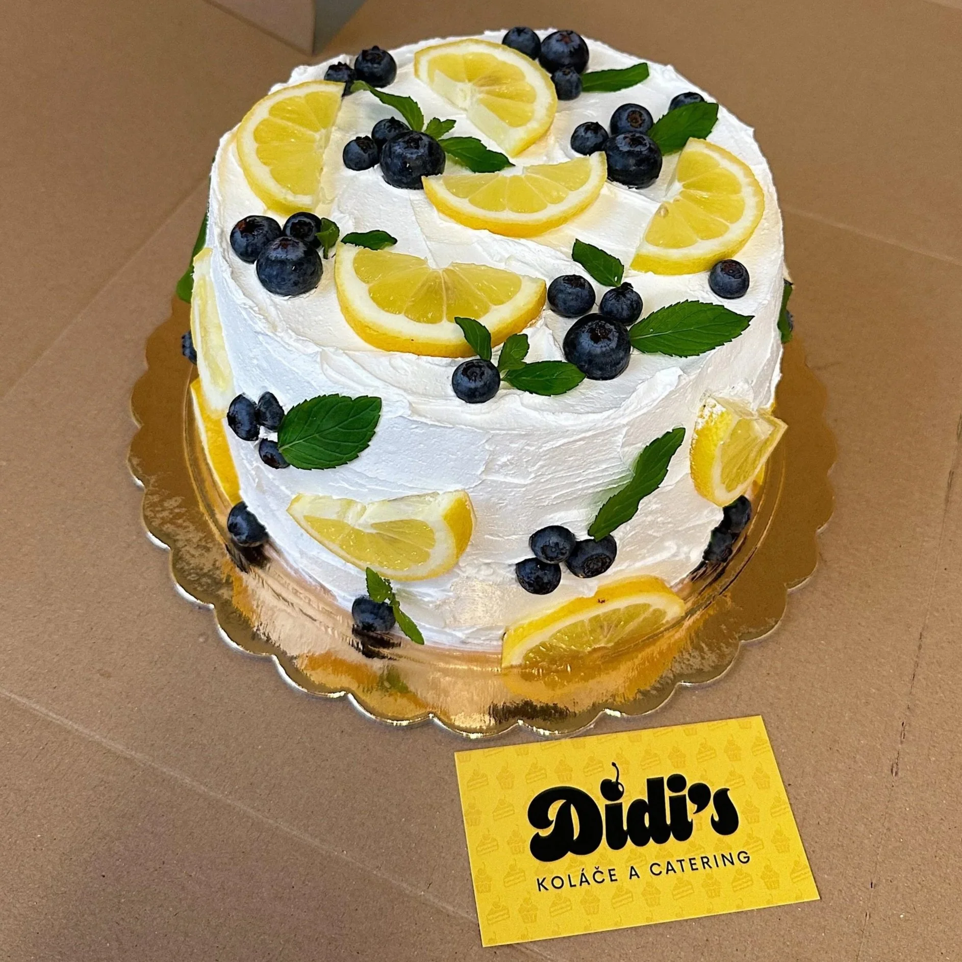 Ovocno-vanilková torta