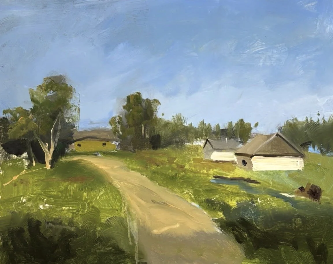 Sold: Landscape demo, 16x20
