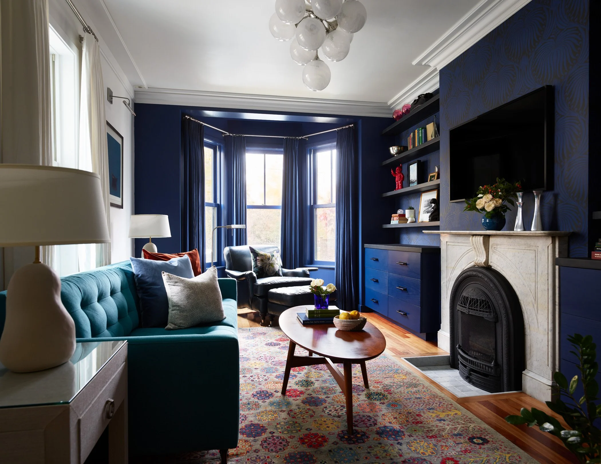 updated classic home condo design living room remodel