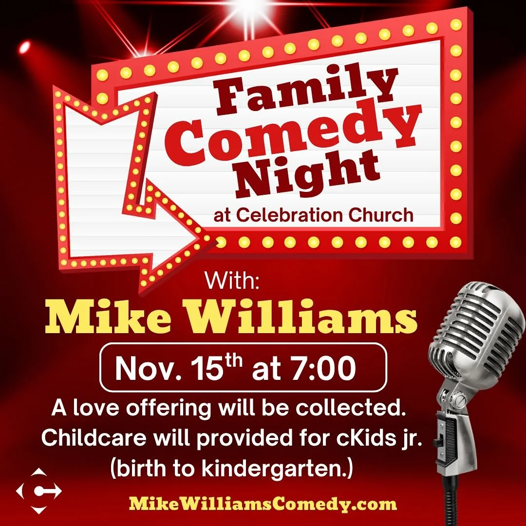 Mark your calendars for comedy night! Register on realm to let us know you&rsquo;re coming!