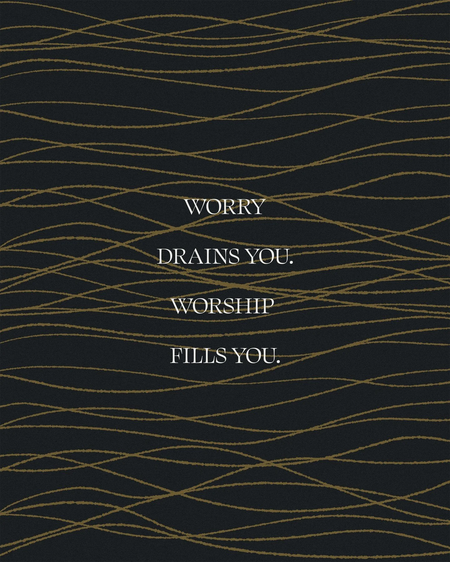 Worship re-centers your heart on the One who&rsquo;s still in control. You can&rsquo;t always change your situation, but you can choose your posture.