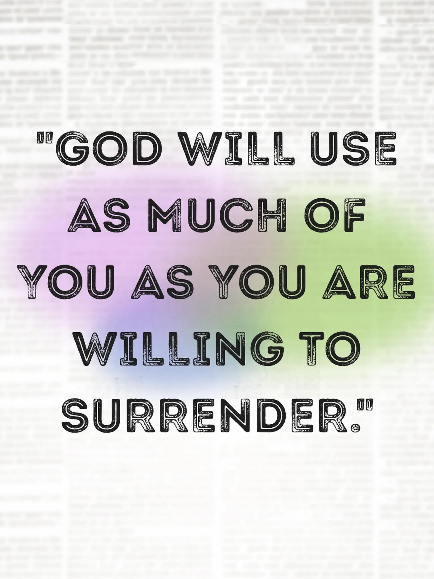 What a powerful thought from Pastor Bryan&rsquo;s message this week! You can find the full service on YouTube, and join us Sunday for part two of our series: House Rules!