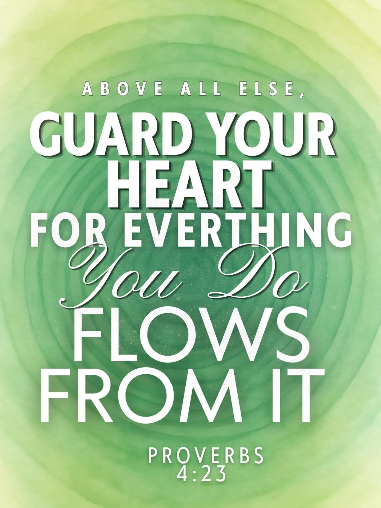 What does it look like to guard your heart in this season of your life?
