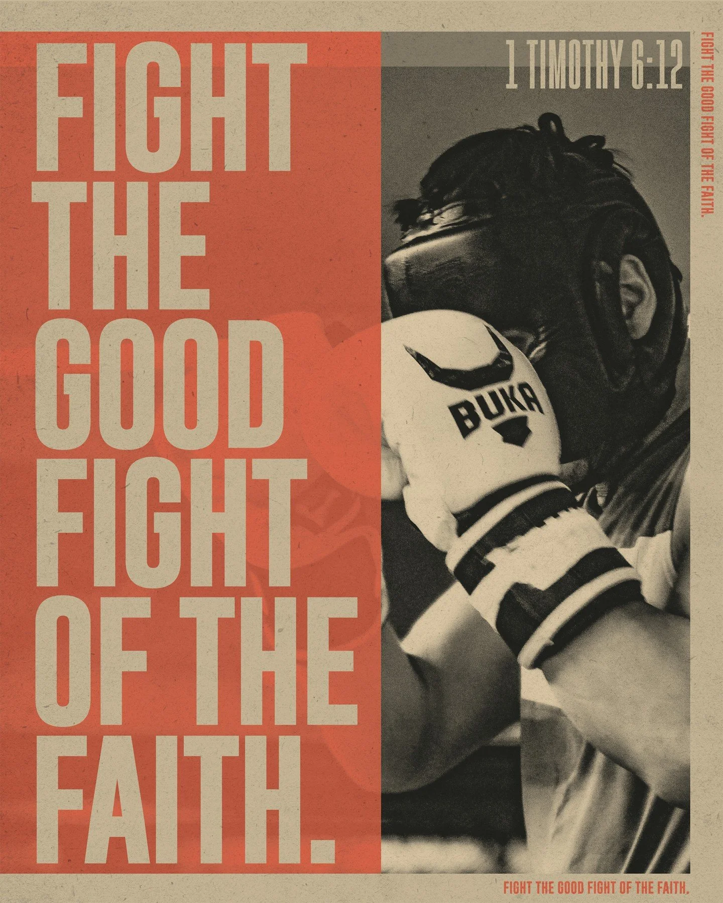 NLT: "Fight the good fight for the true faith. Hold tightly to the eternal life to which God has called you, which you have declared so well before many witnesses."