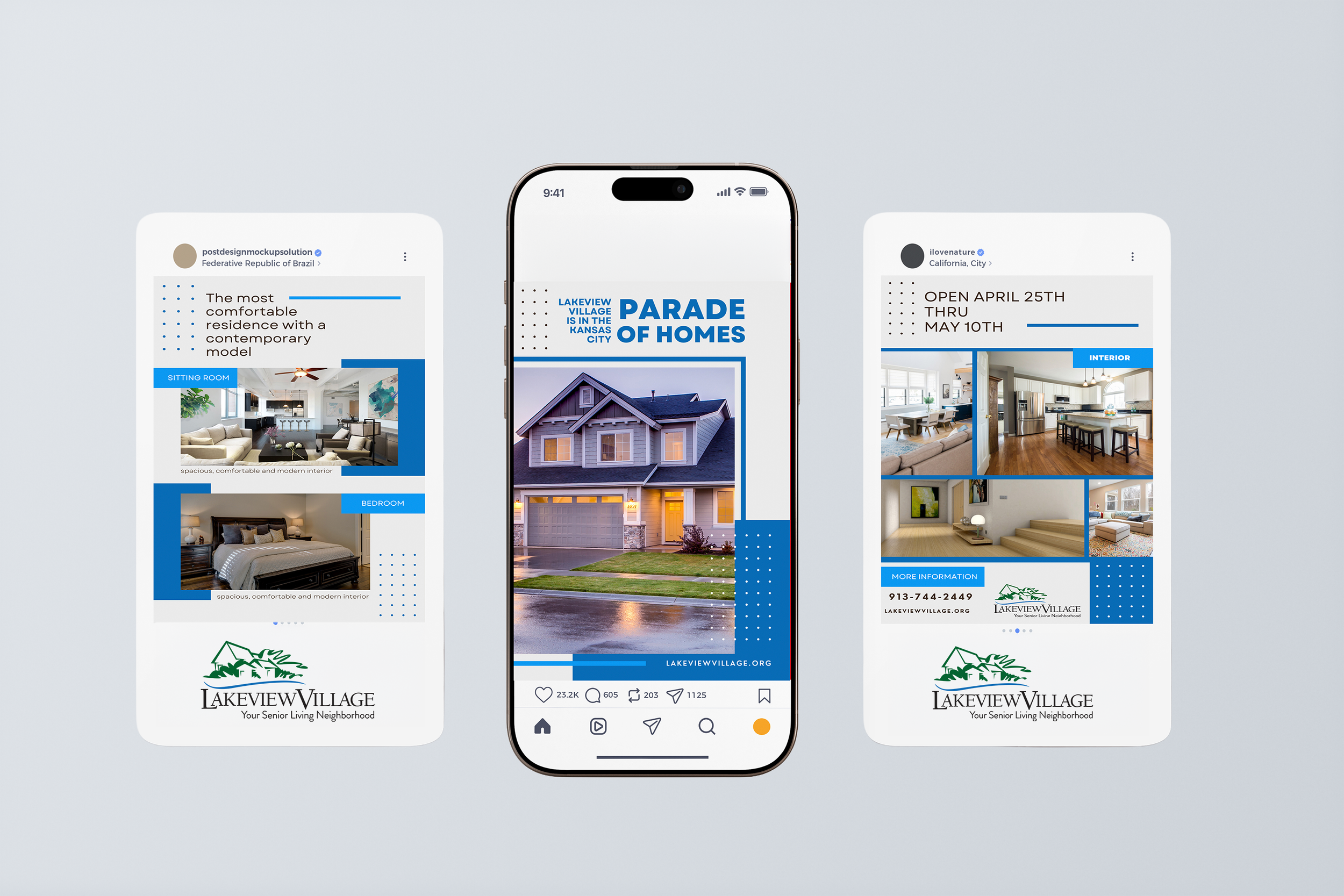 Lakeview Village Parade of Homes Campaign