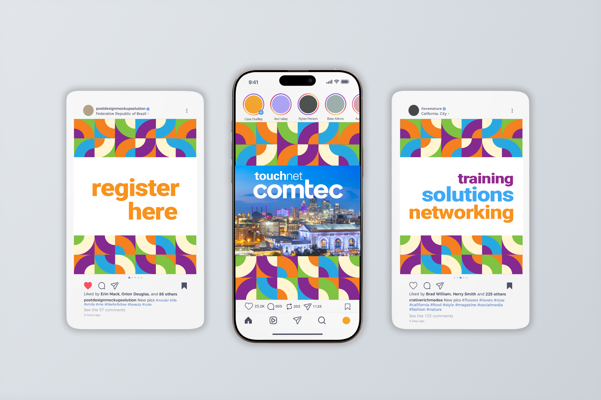 Campaign series for COMTEC