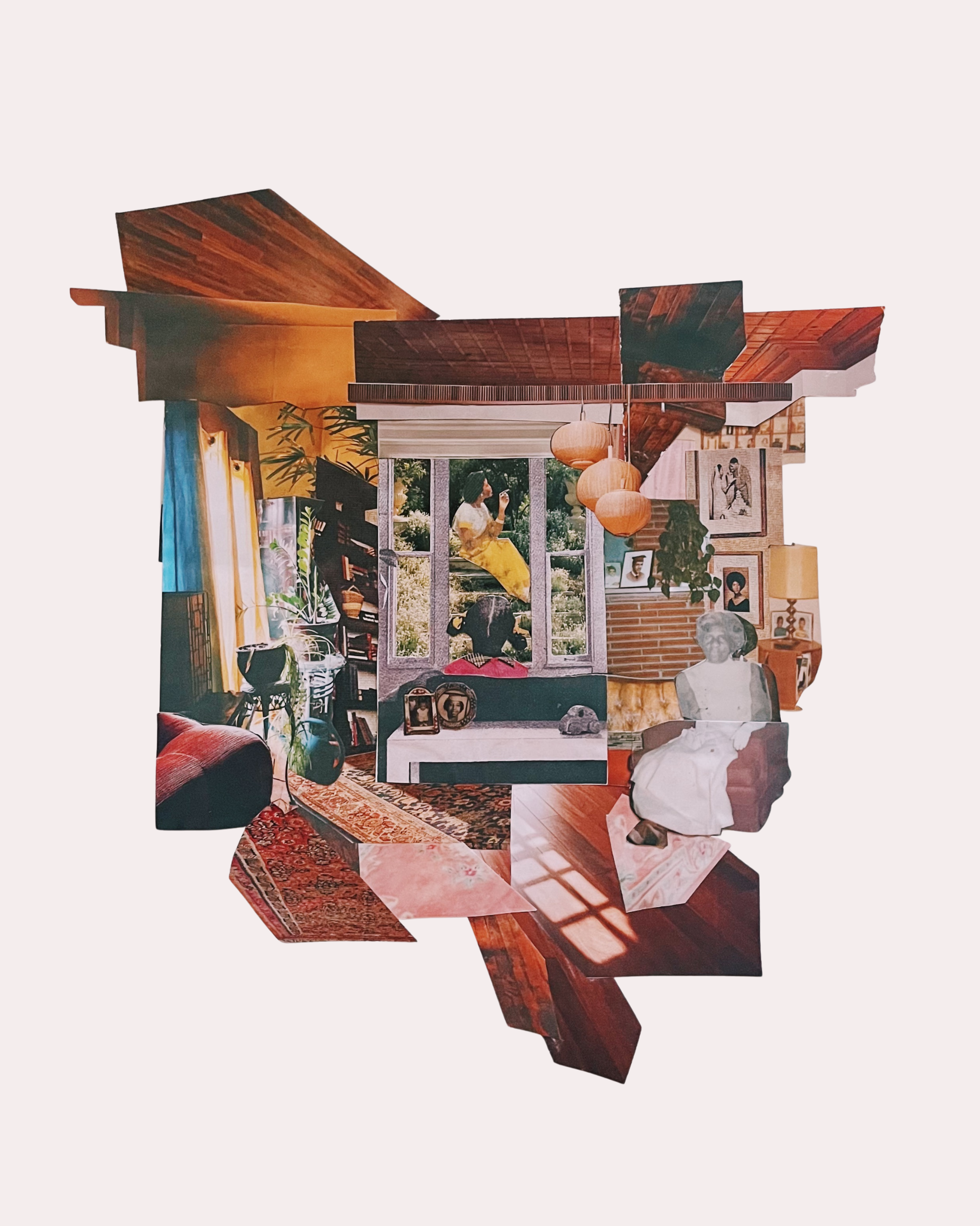 A Girl Can Dream, Can't She?!, 2025
11x14
Collage on paper