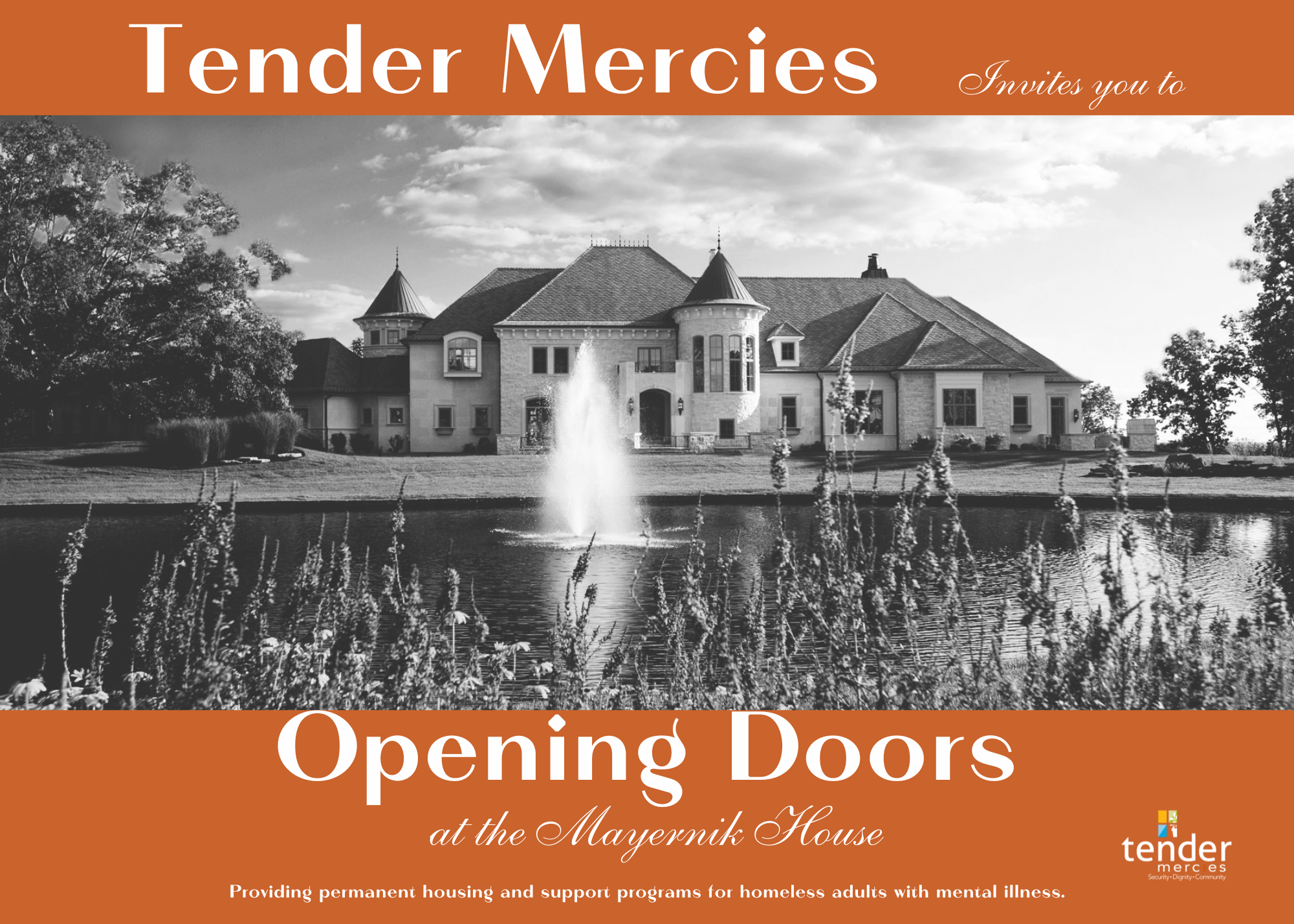 Opening Doors, benefitting Tender Mercies