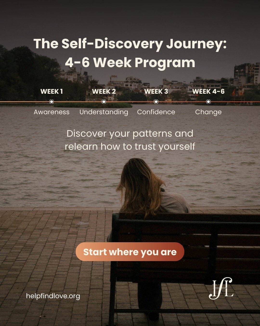 Change doesn&rsquo;t come from knowing more.
It comes from understanding yourself differently, and acting on it.

Over 4 to 6 weeks, this programme is designed to help you:
&bull; Recognise the patterns keeping you stuck
&bull; Understand your respon