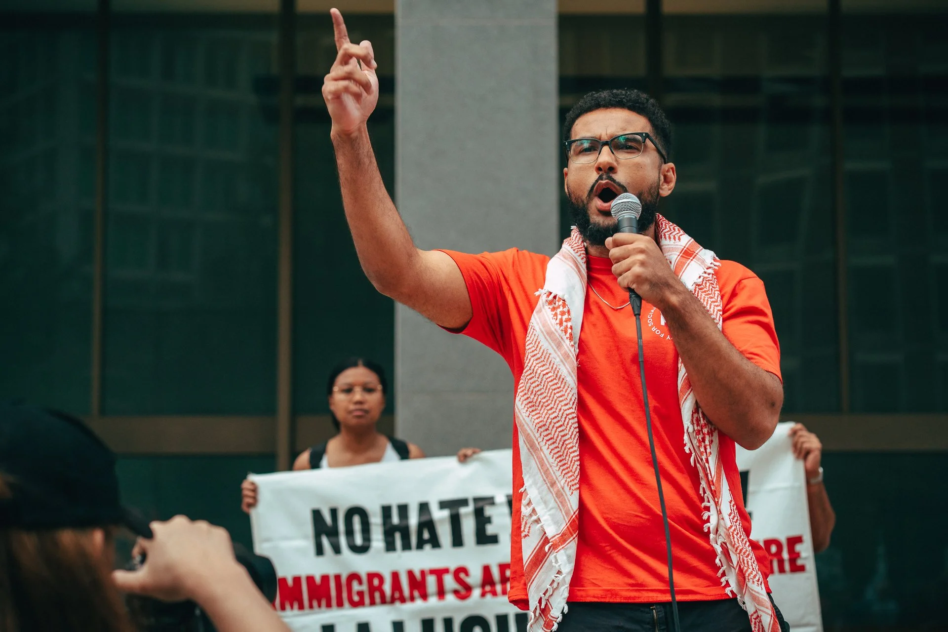 Socialist candidate for Senate representing Massachusetts speaks out against racist treatment of community members at Faneuil Hall citizenship ceremony