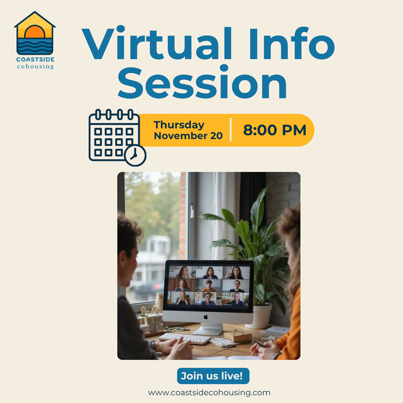 Coastside Cohousing Virtual Info Session