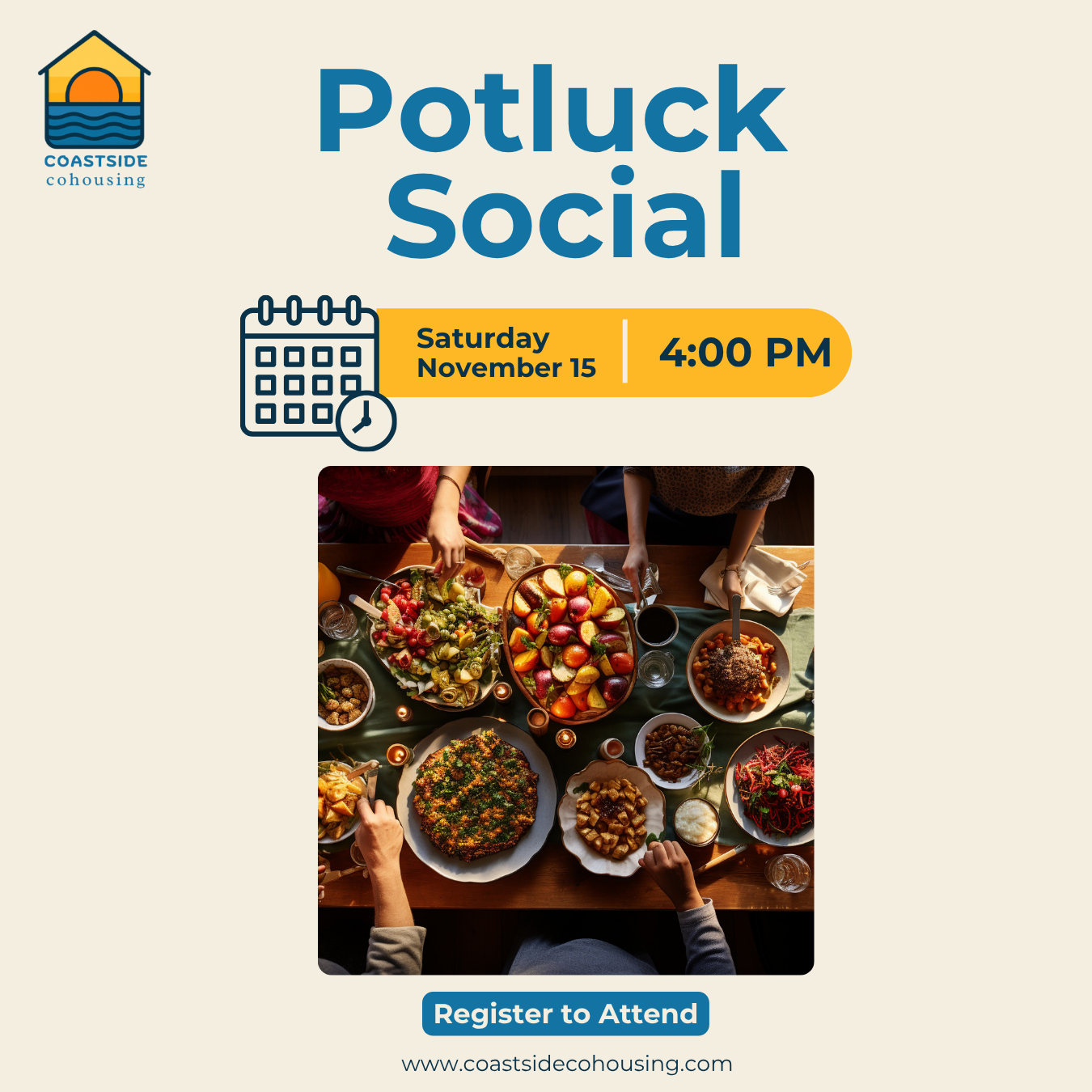 Coastside Cohousing Potluck Social