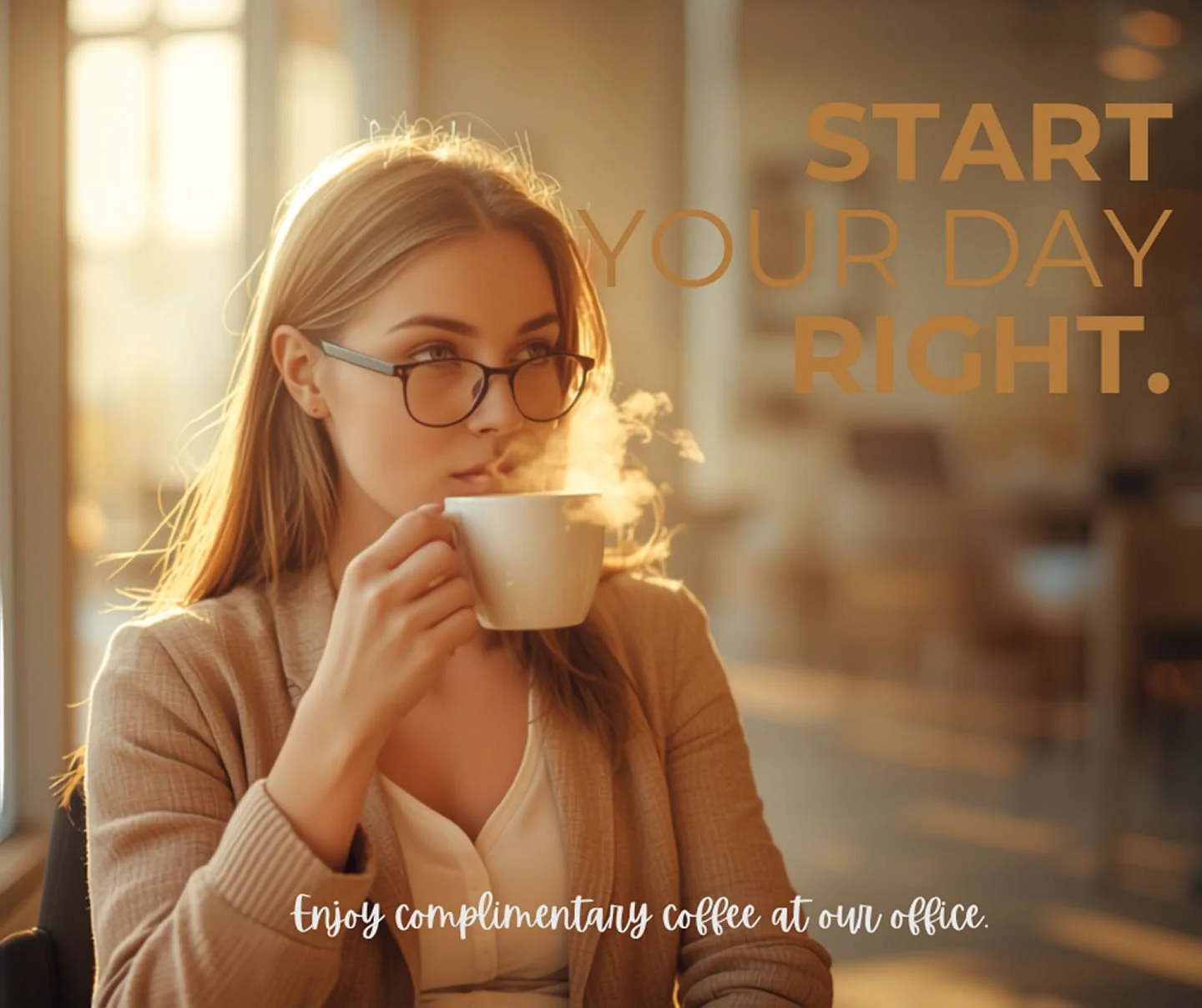 Start your morning right with complimentary coffee available for residents every day. ☕  #MorningRoutine #ResidentPerks #CoffeeLovers #ApartmentLiving