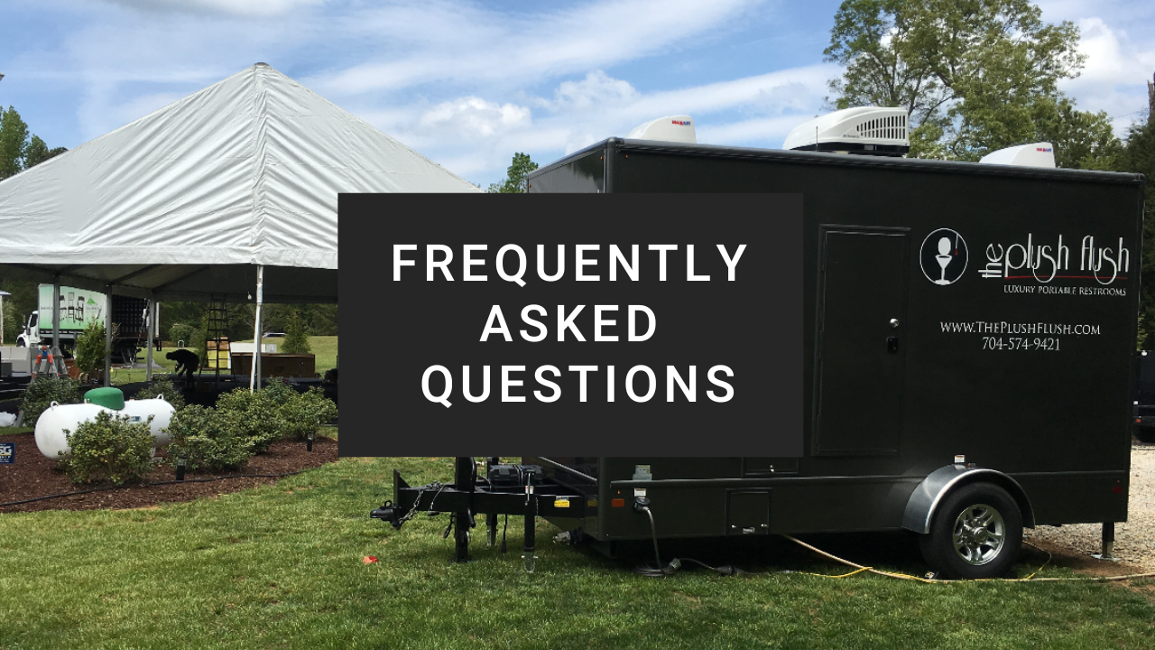 Frequently Asked Questions about Porta Potty Rentals