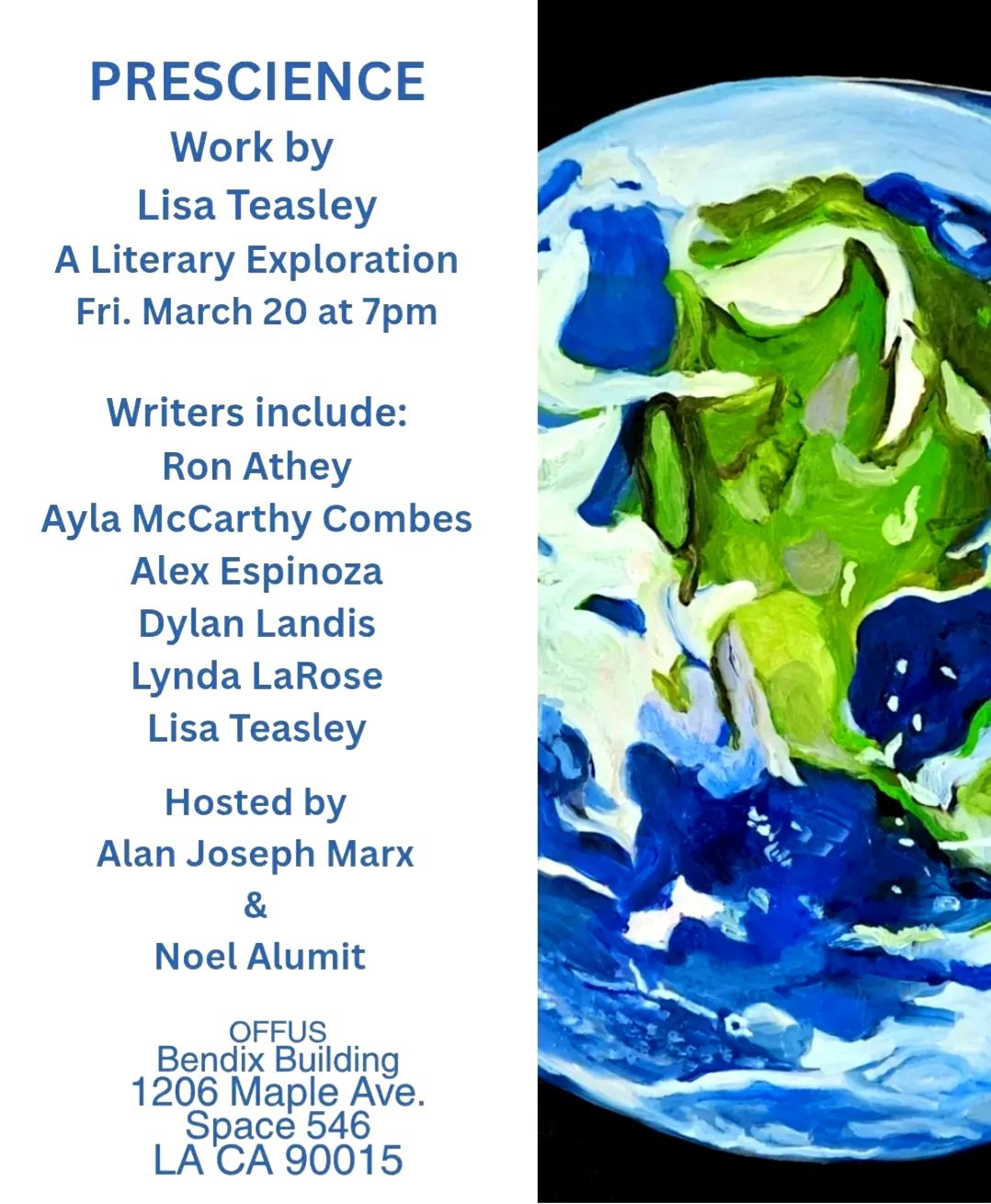 PRESCIENCE SHOW LITERARY EVENT