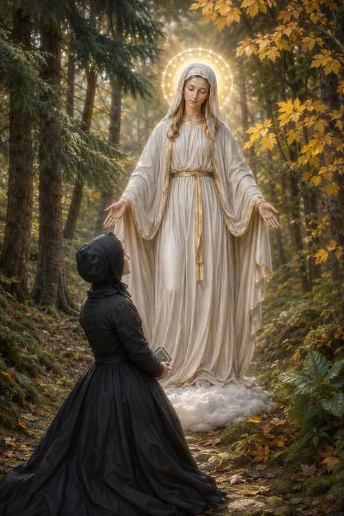 Our Lady of Champion Prayer Card — National Shrine Wisconsin