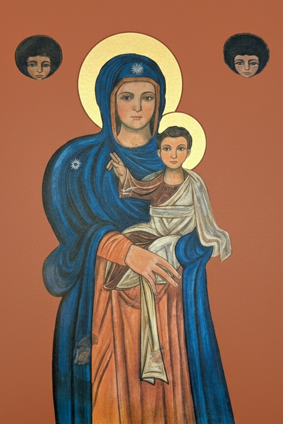 Our Lady of Elige Maronite Prayer Card.png