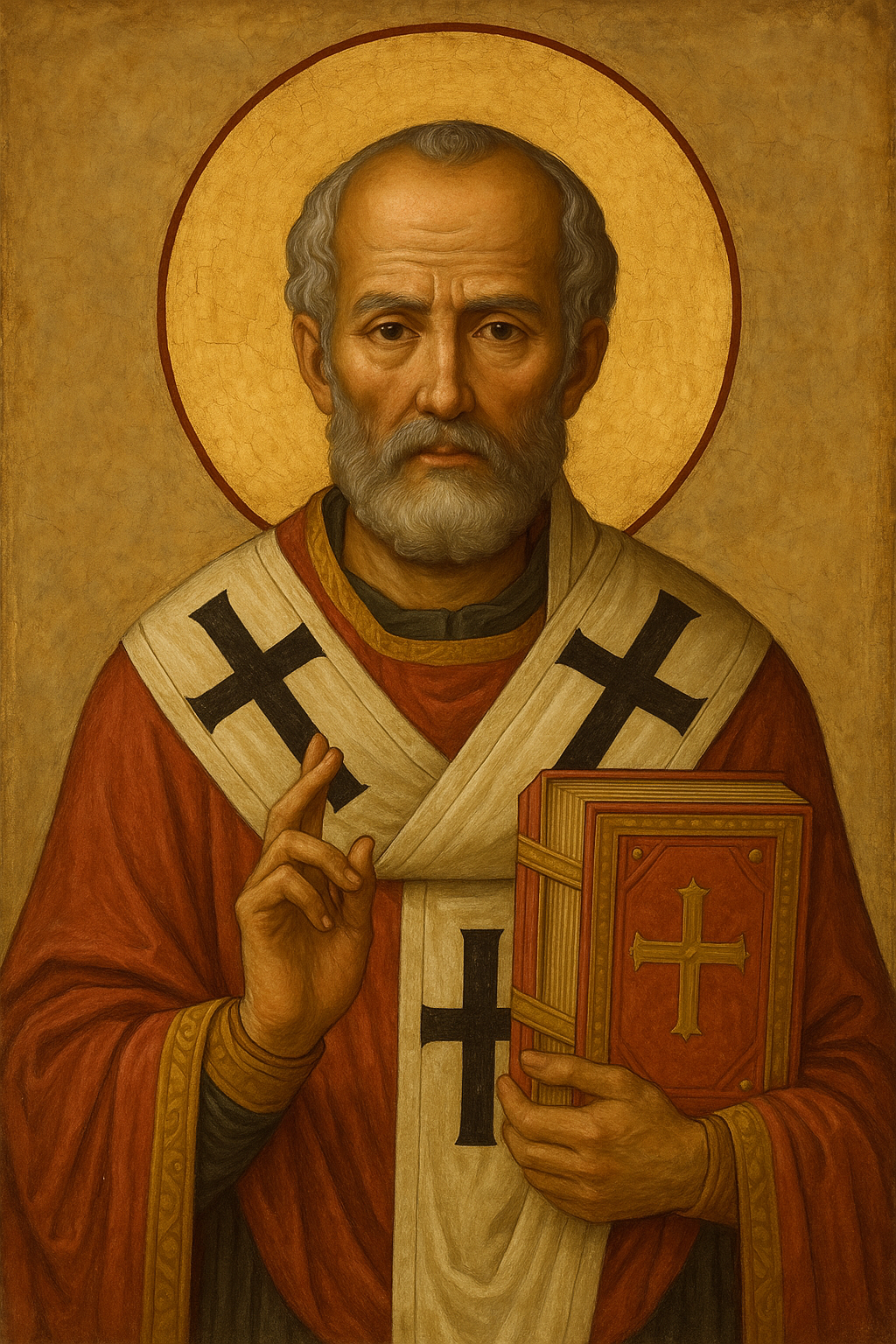 Saint Nicholas of Myra Prayer Card