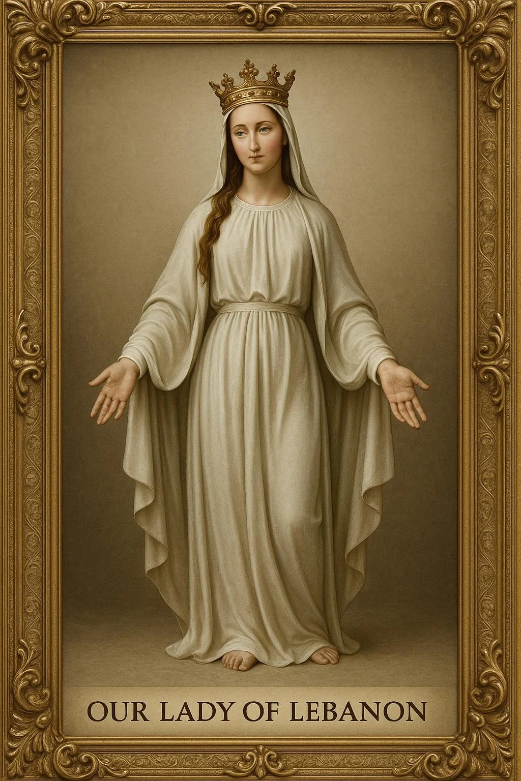 Handmade Maronite Catholic Prayer Card Collection (20 unique cards). Includes Saint Charbel, Saint Rafqa, Our Lady of Lebanon, and Maronite Church history.