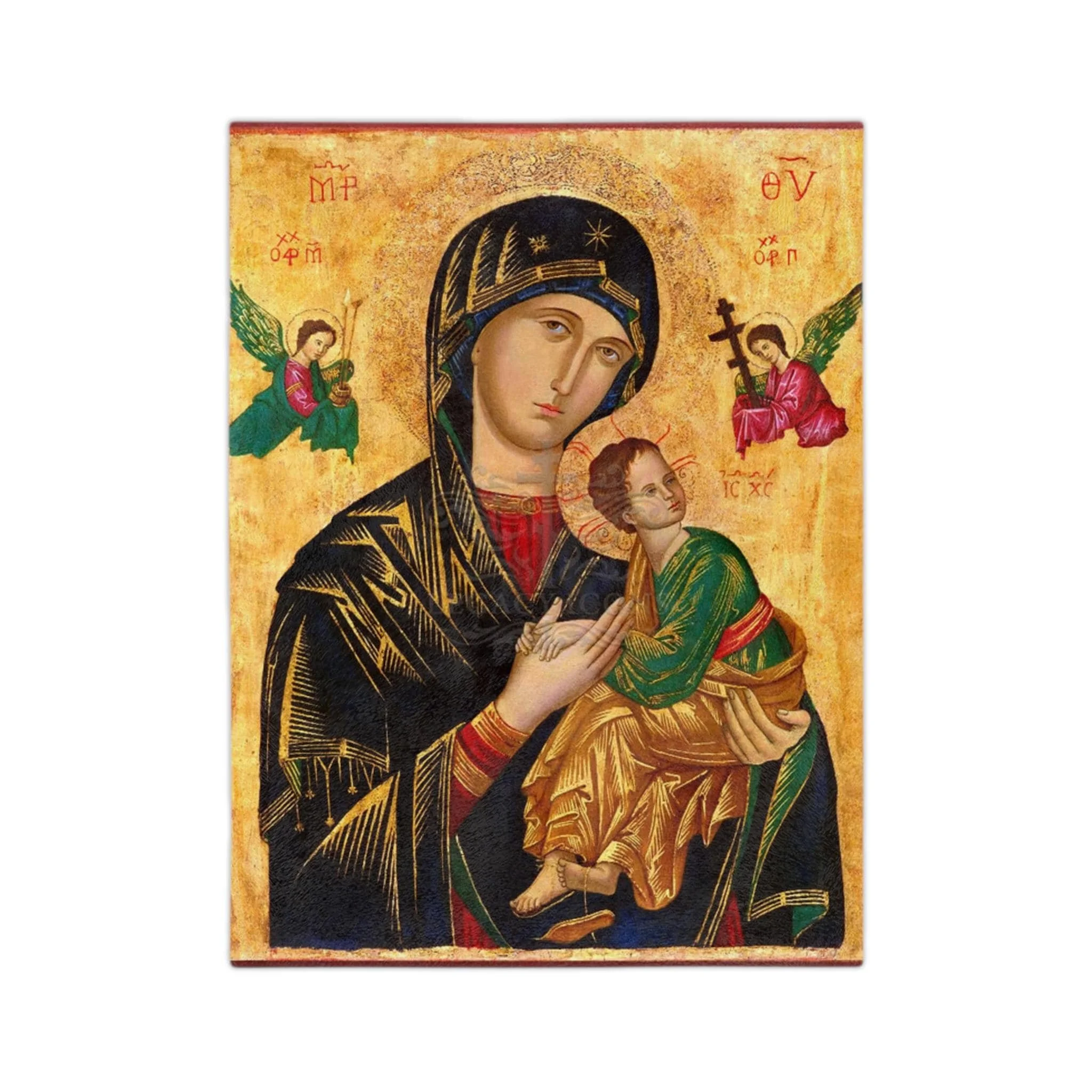 Beautiful Virgin Mary Velveteen Blanket. Soft microfiber Catholic/Christian throw with iconic Virgin Mary art, perfect cozy home decor and faith gift.